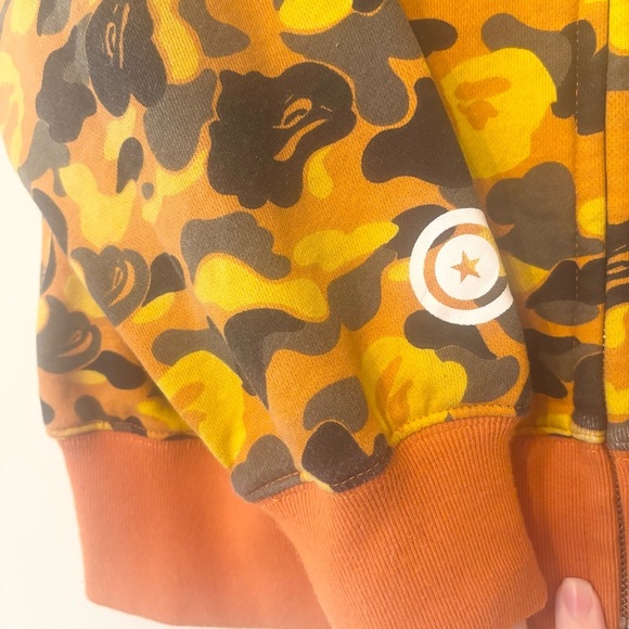 RARE A Bathing Ape BAPE X XO Shark Pullover Hoodie XL - Picture 4 of 7